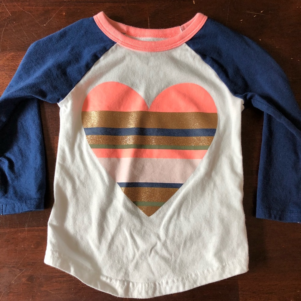 Heart shirt—worn once